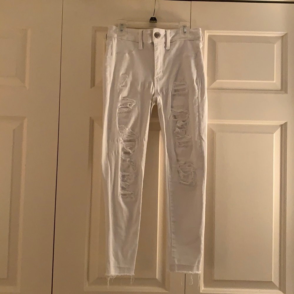 AE Ne(x)t Level Stretch High Waisted Ripped Jeans